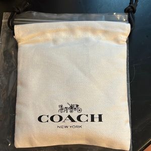 NWT Coach earring/necklace set!